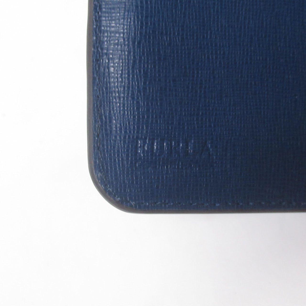 Furla Blue Leather Wallet