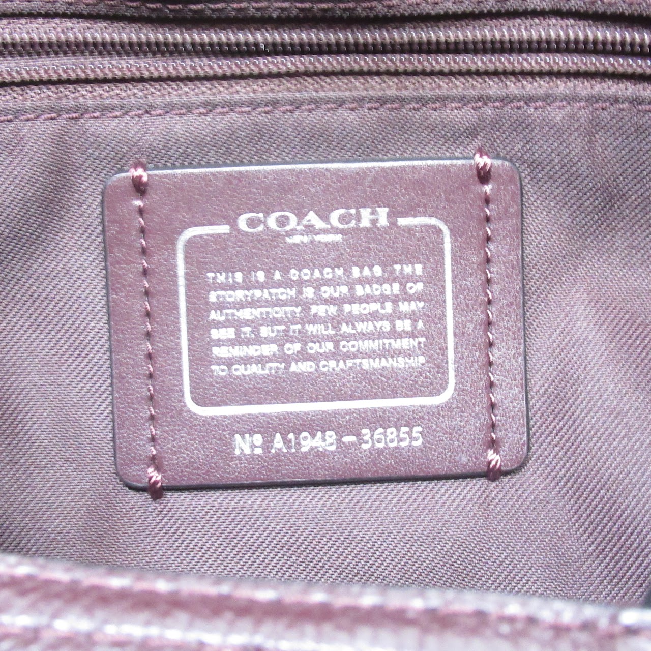 Coach Turn-Lock Edie Shoulder Bag