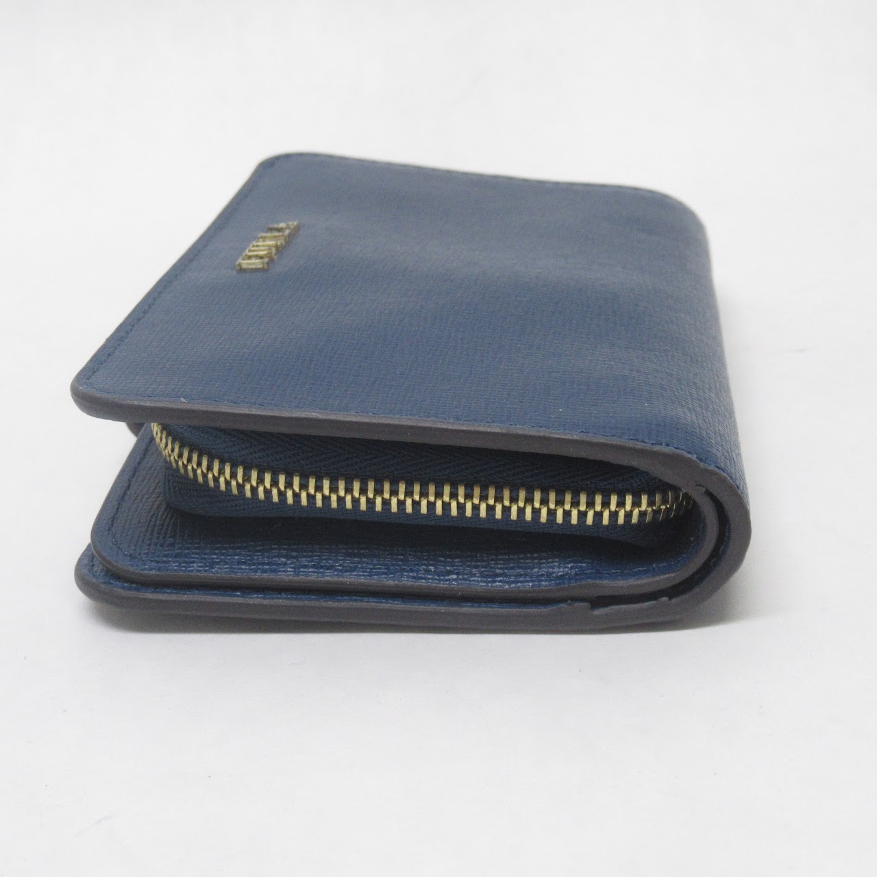 Furla Blue Leather Wallet