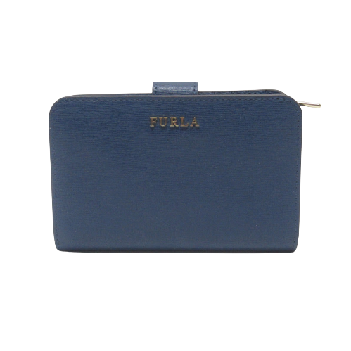 Furla Blue Leather Wallet