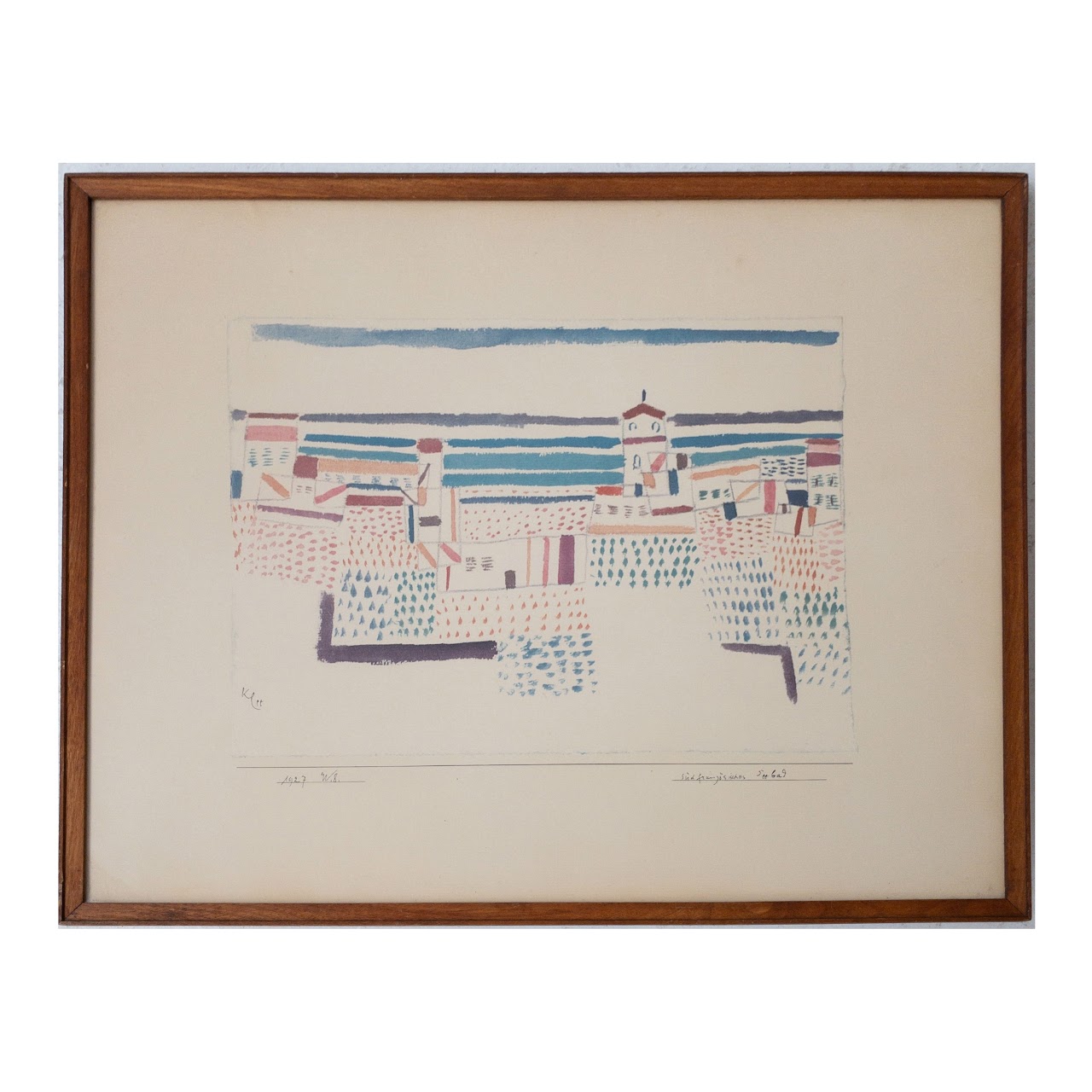 Paul Klee 'Seaside Resort' Print