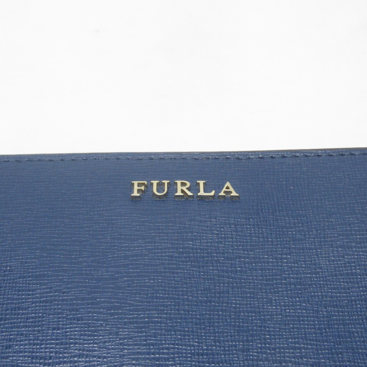 Furla Blue Leather Wallet