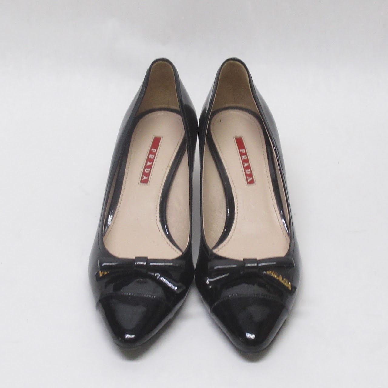 Prada Patent Leather Kitten Heels