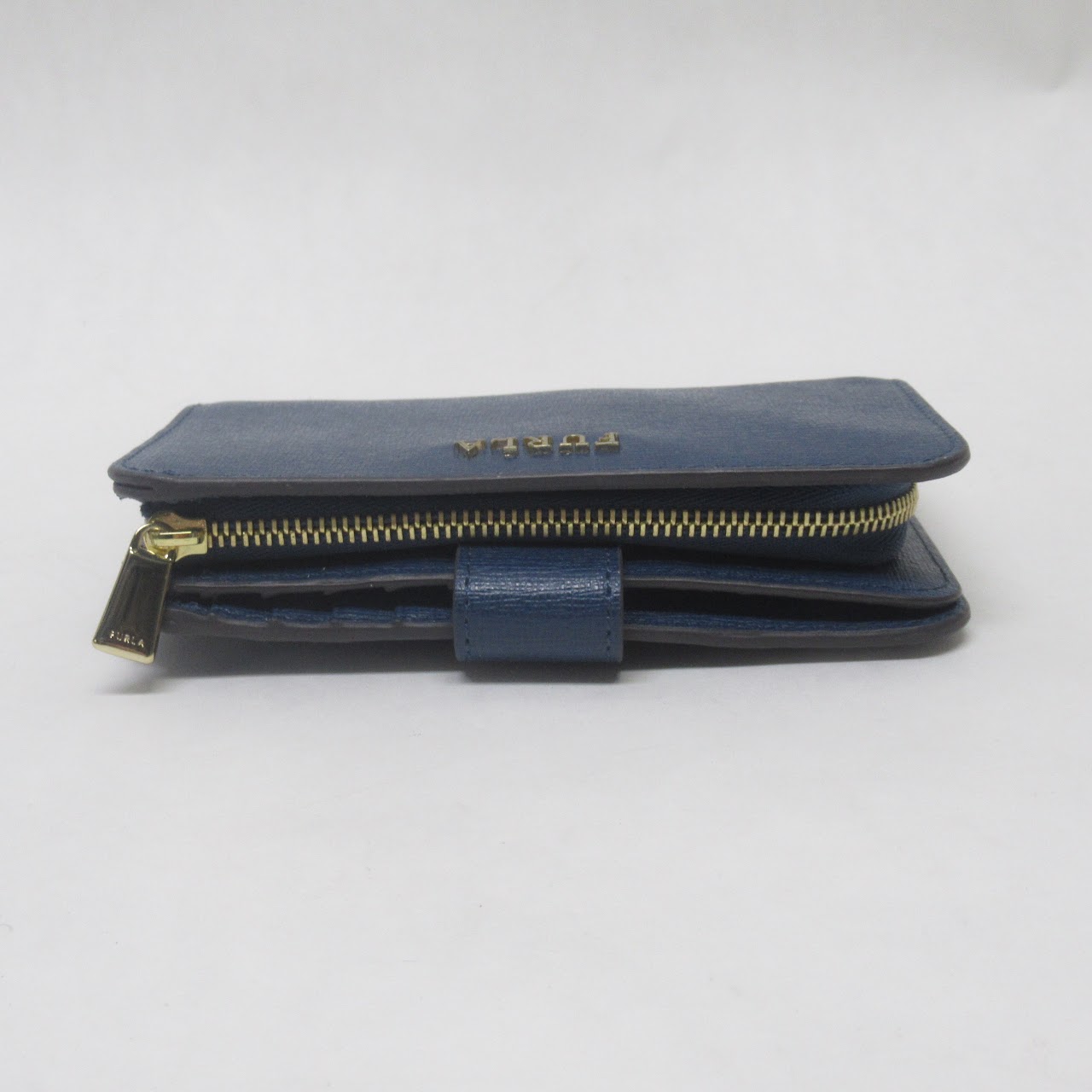 Furla Blue Leather Wallet