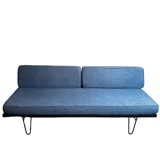 Mid-Century Style Hairpin Leg Daybed