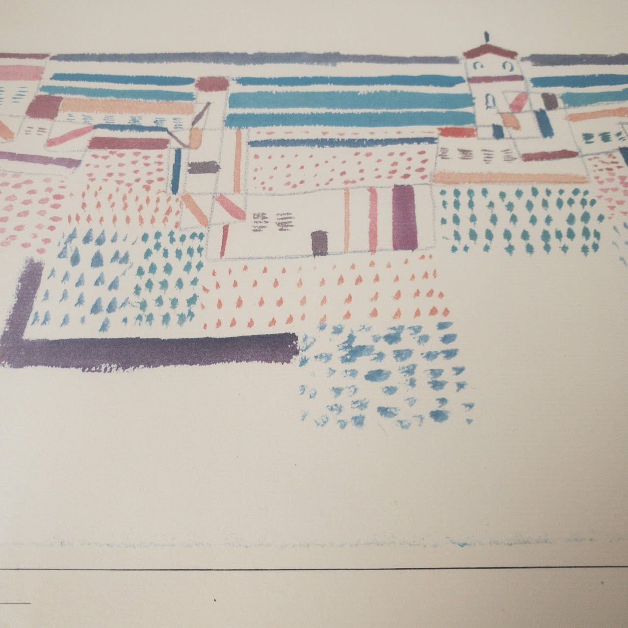 Paul Klee 'Seaside Resort' Print