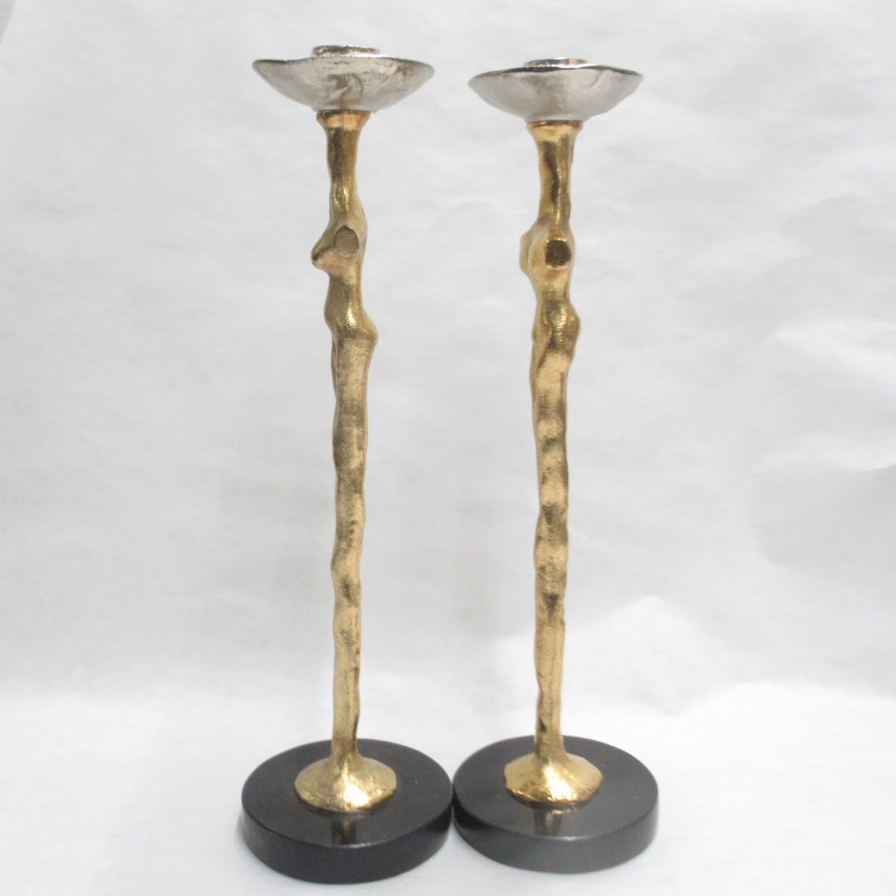 Michael Aram Figural Candlestick Pair