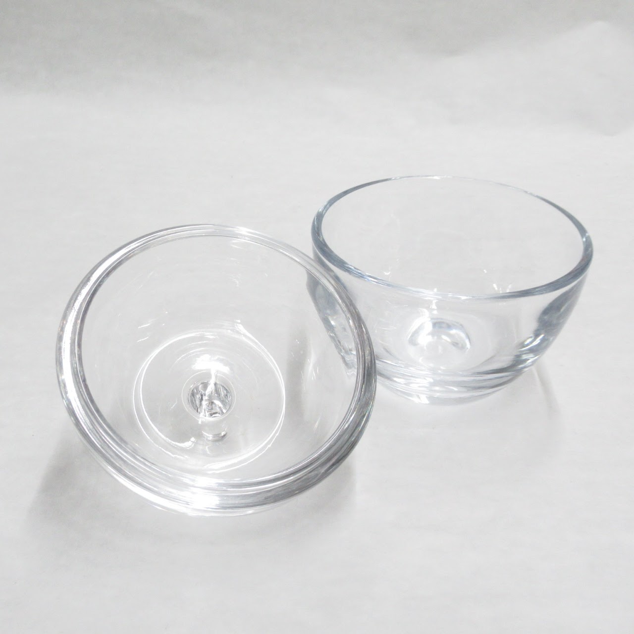 Tiffany & Co. Crystal Apple Trinket Holder