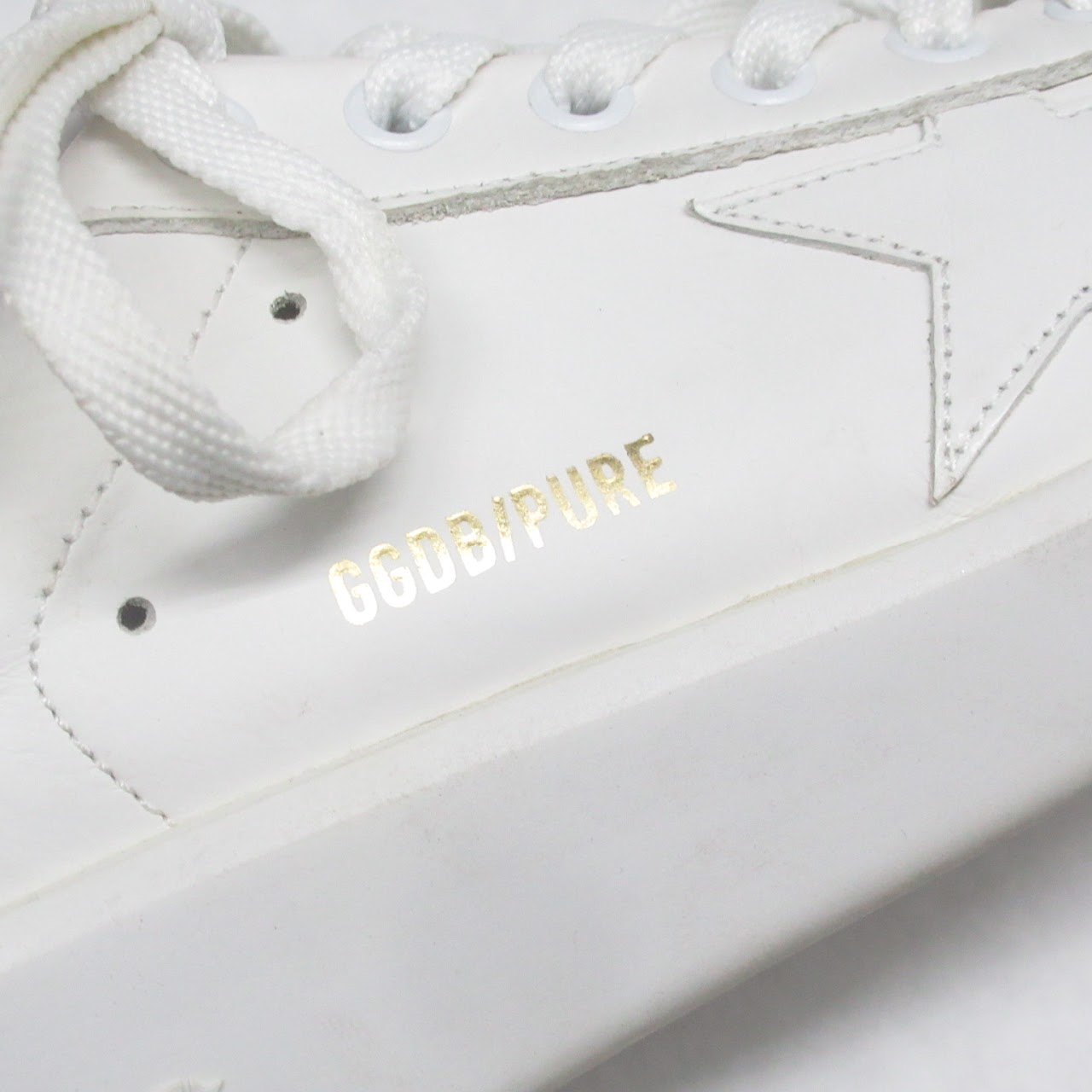 Golden Goose Deluxe Brand Pure-Star Leather Sneakers