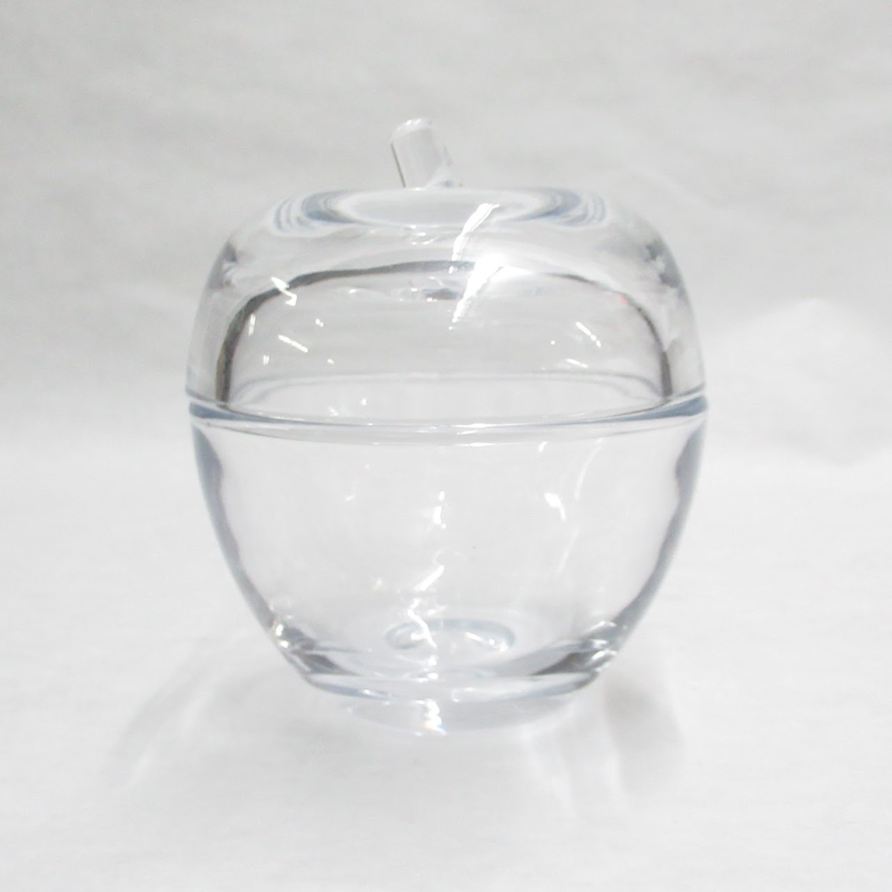 Tiffany & Co. Crystal Apple Trinket Holder