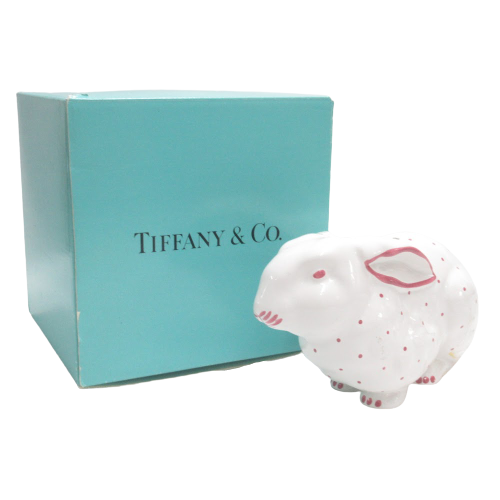Tiffany & Co. Pink Bunny Piggybank