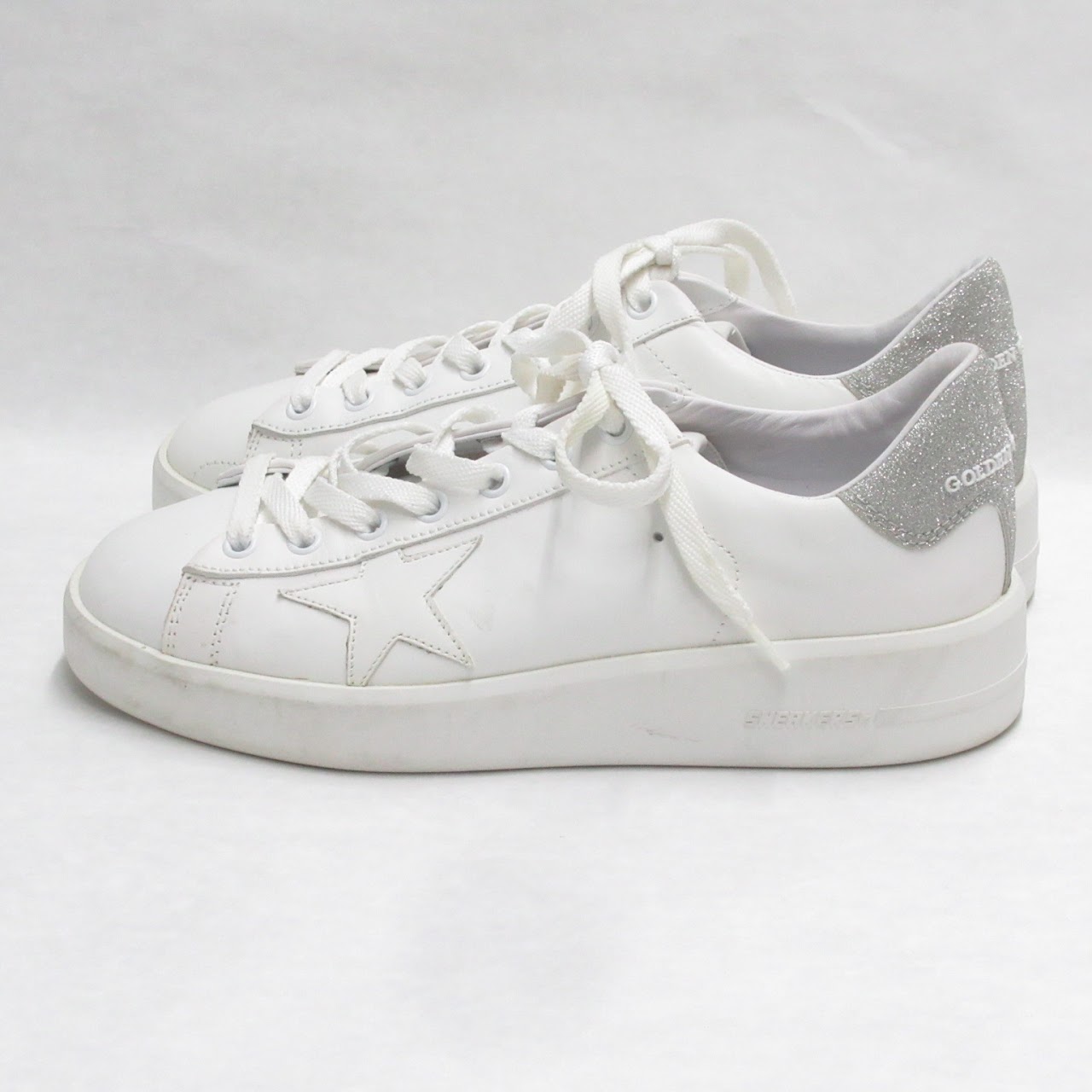 Golden Goose Deluxe Brand Pure-Star Leather Sneakers