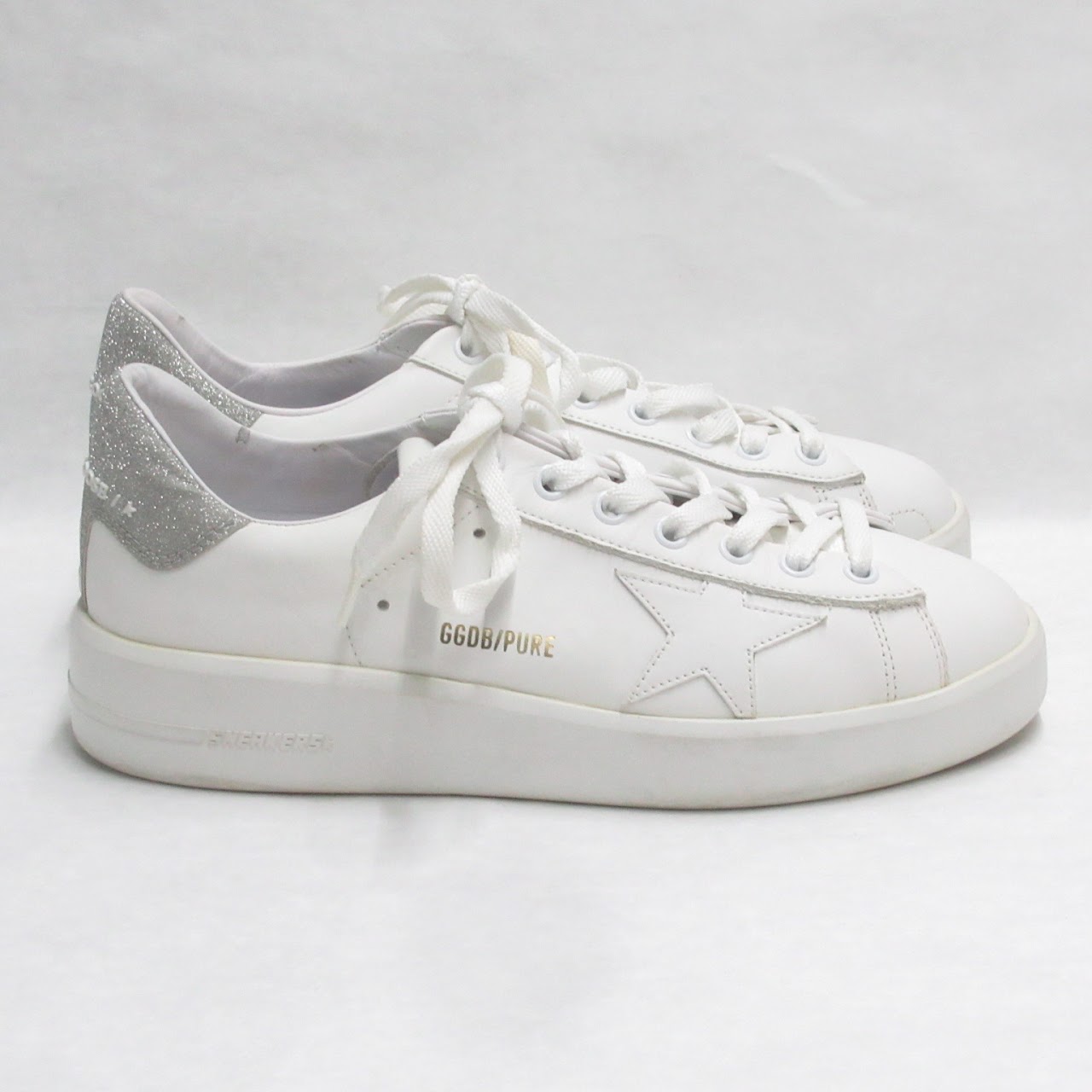 Golden Goose Deluxe Brand Pure-Star Leather Sneakers