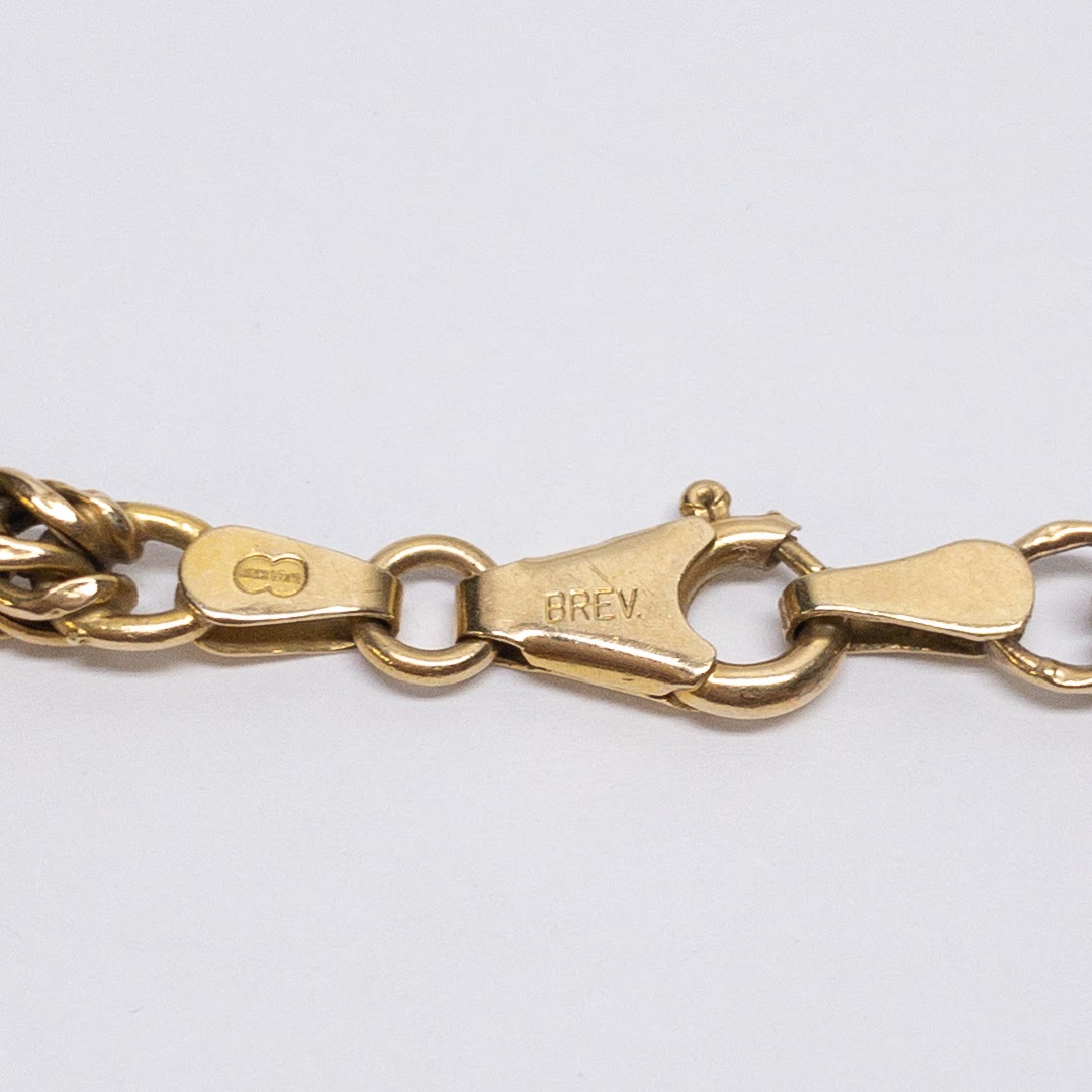 14K Gold Fancy Link Bracelet