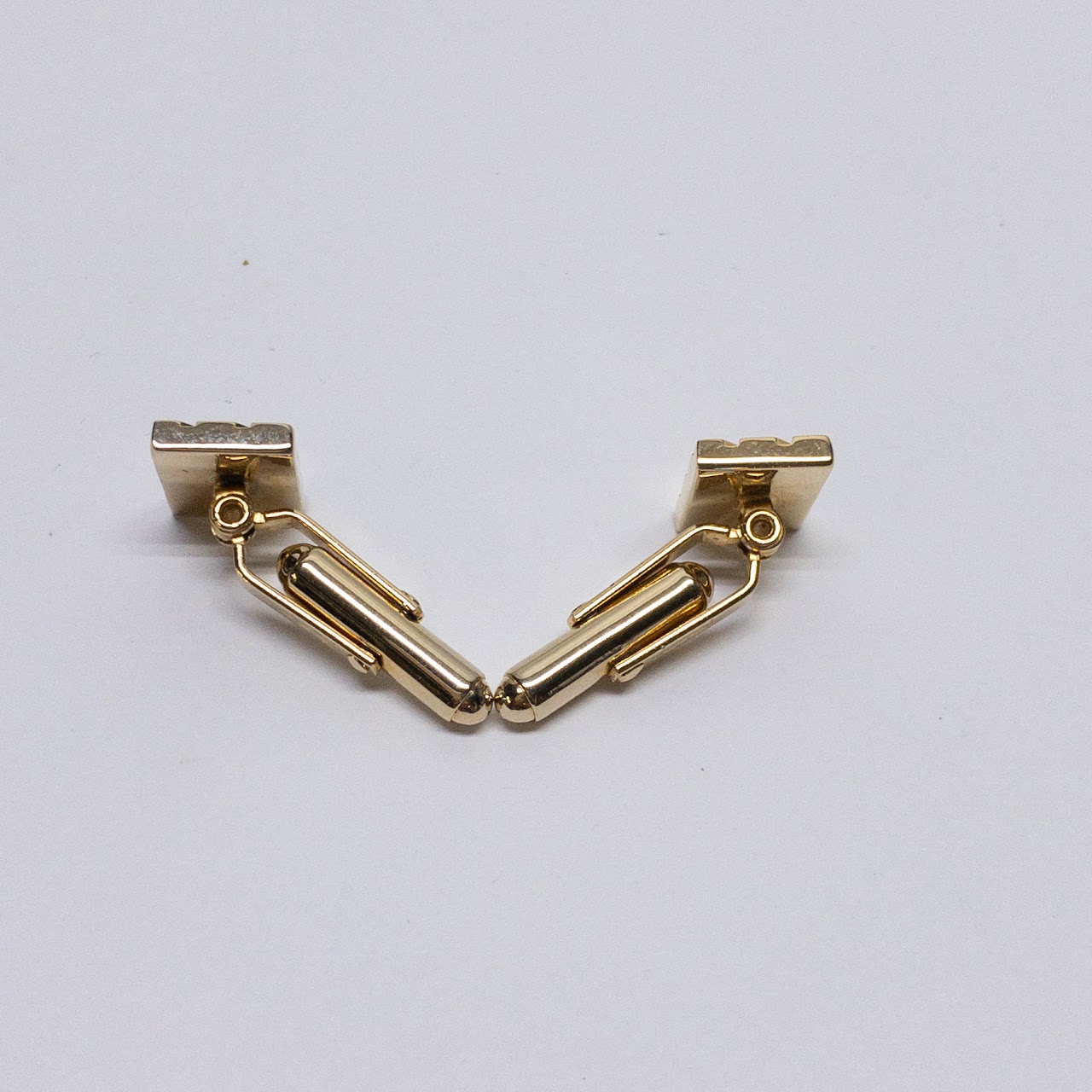 YSL Goldtone Cufflinks