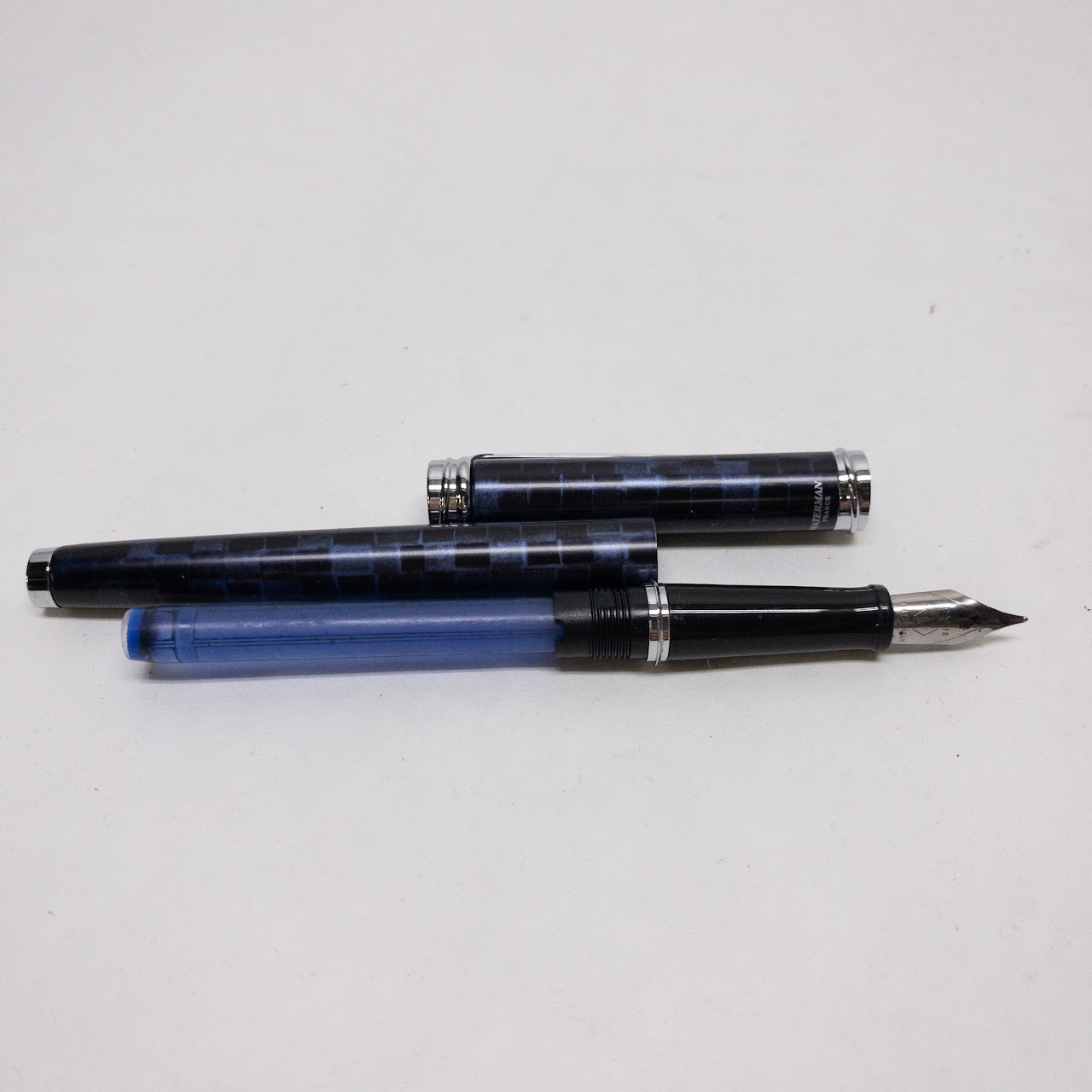 Waterman Paris Blue Fountain Pen