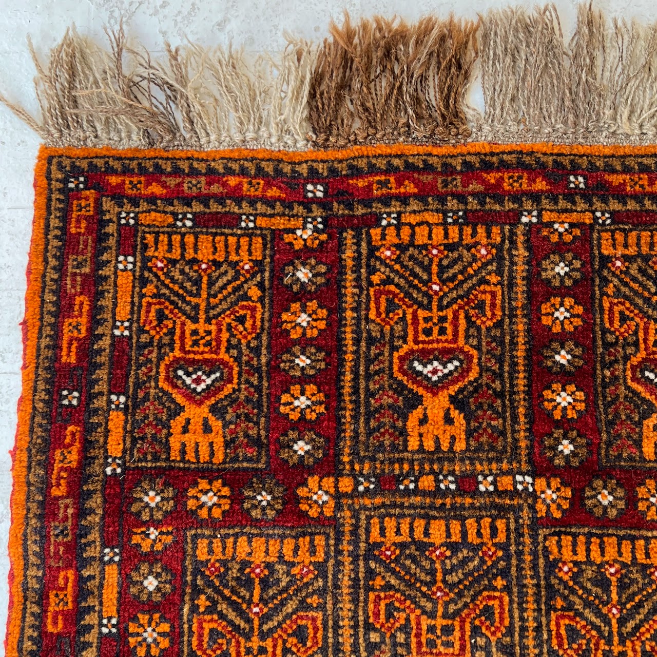 Afghan Wool Area Rug