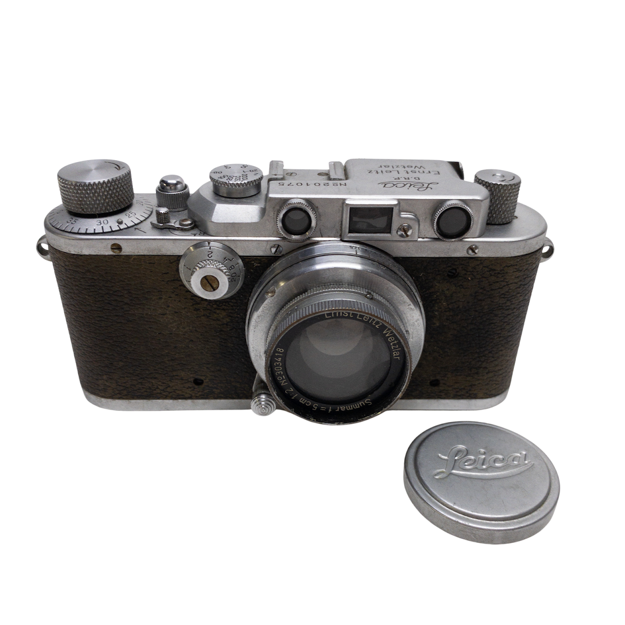 Leica DRP No. 201075 Camera with 5cm Summar Lense