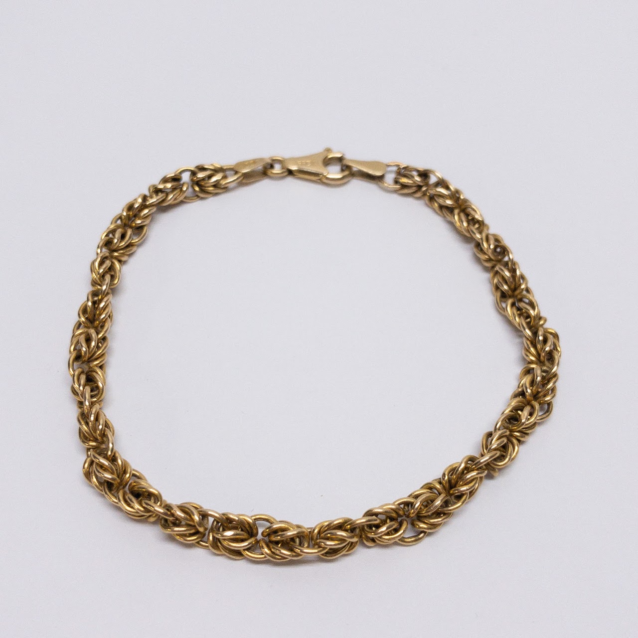 14K Gold Fancy Link Bracelet