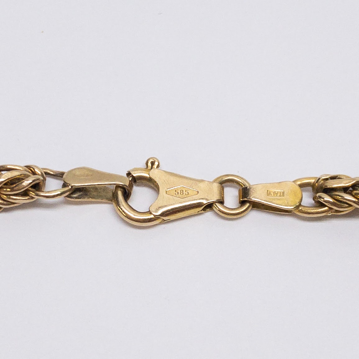 14K Gold Fancy Link Bracelet