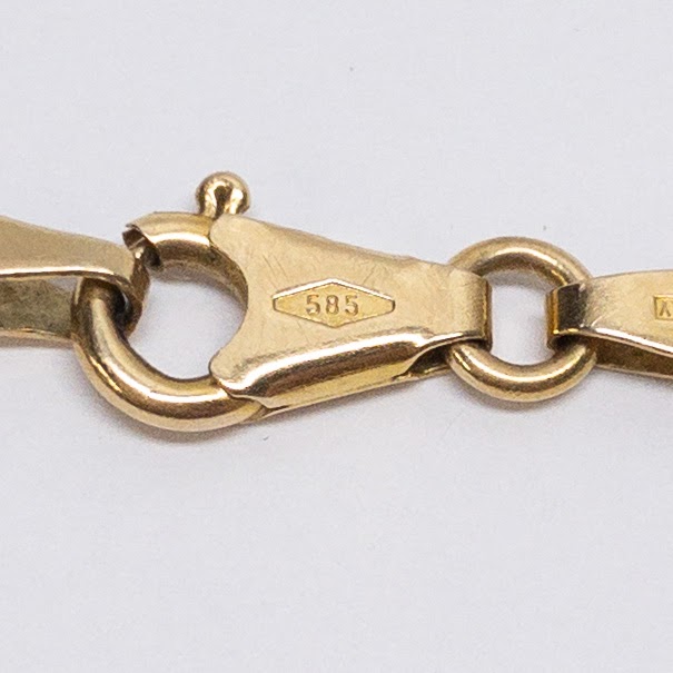 14K Gold Fancy Link Bracelet