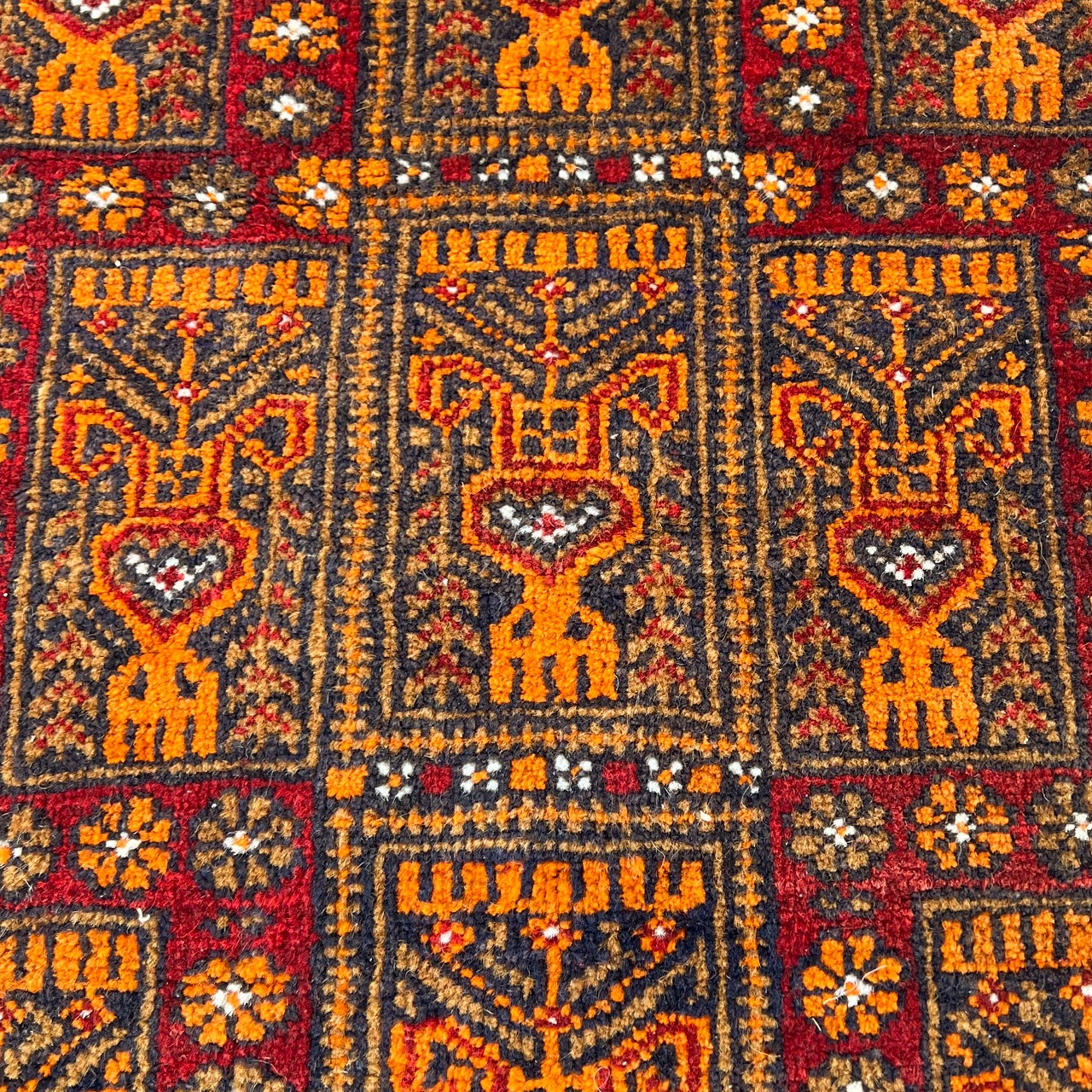 Afghan Wool Area Rug