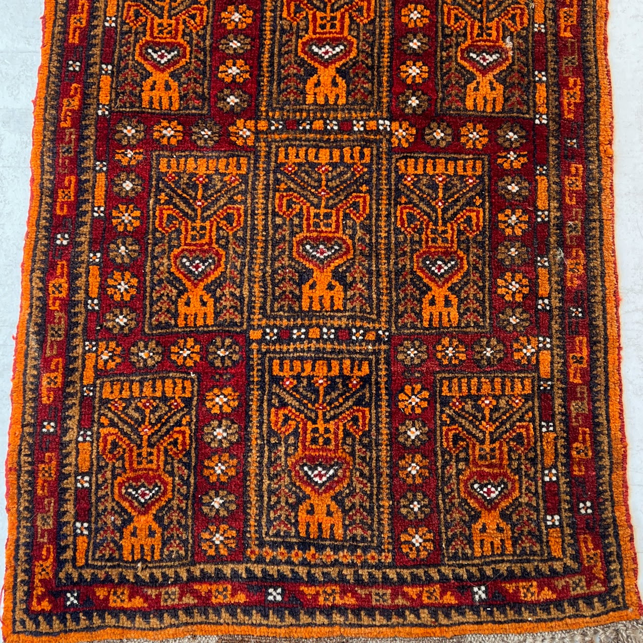 Afghan Wool Area Rug