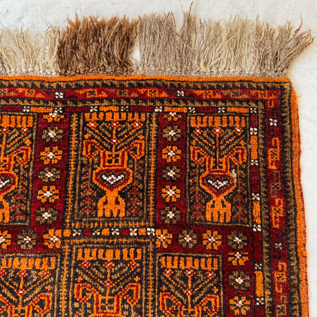 Afghan Wool Area Rug