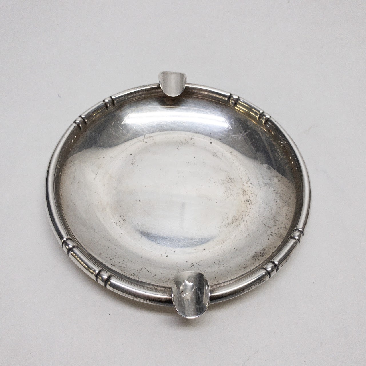 Sterling Silver Baldwin & Miller Modernist Ashtray