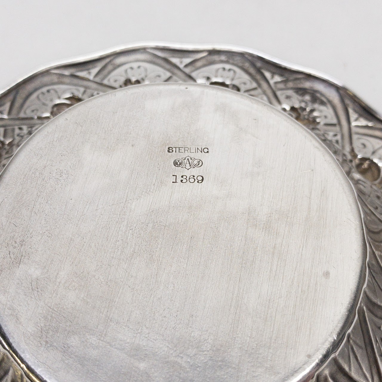 Sterling Silver Flared Rim Dish