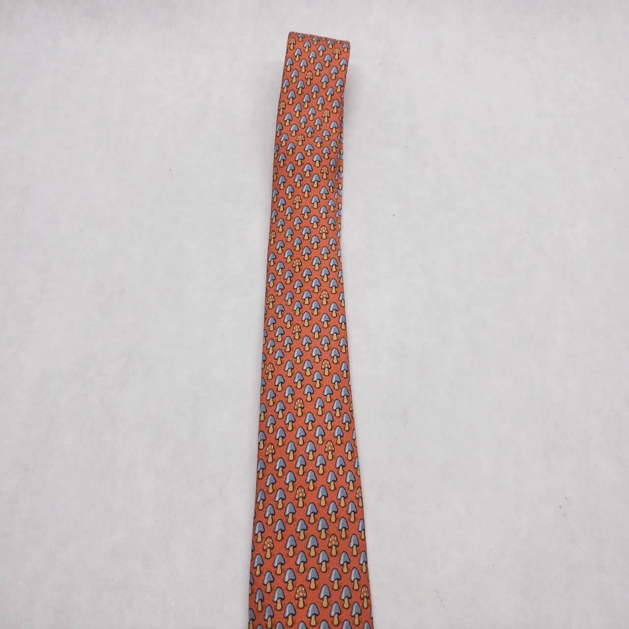 Hermès Silk Mushroom Tie