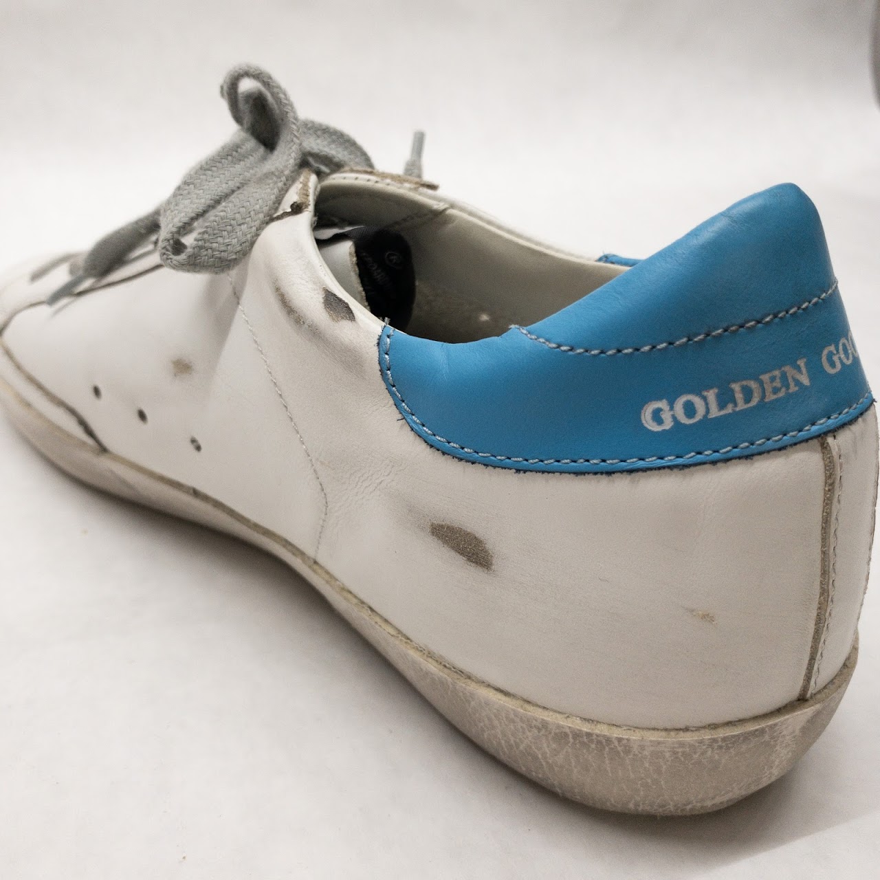 Golden Goose Deluxe Brand  Super-Star Sneakers Blue