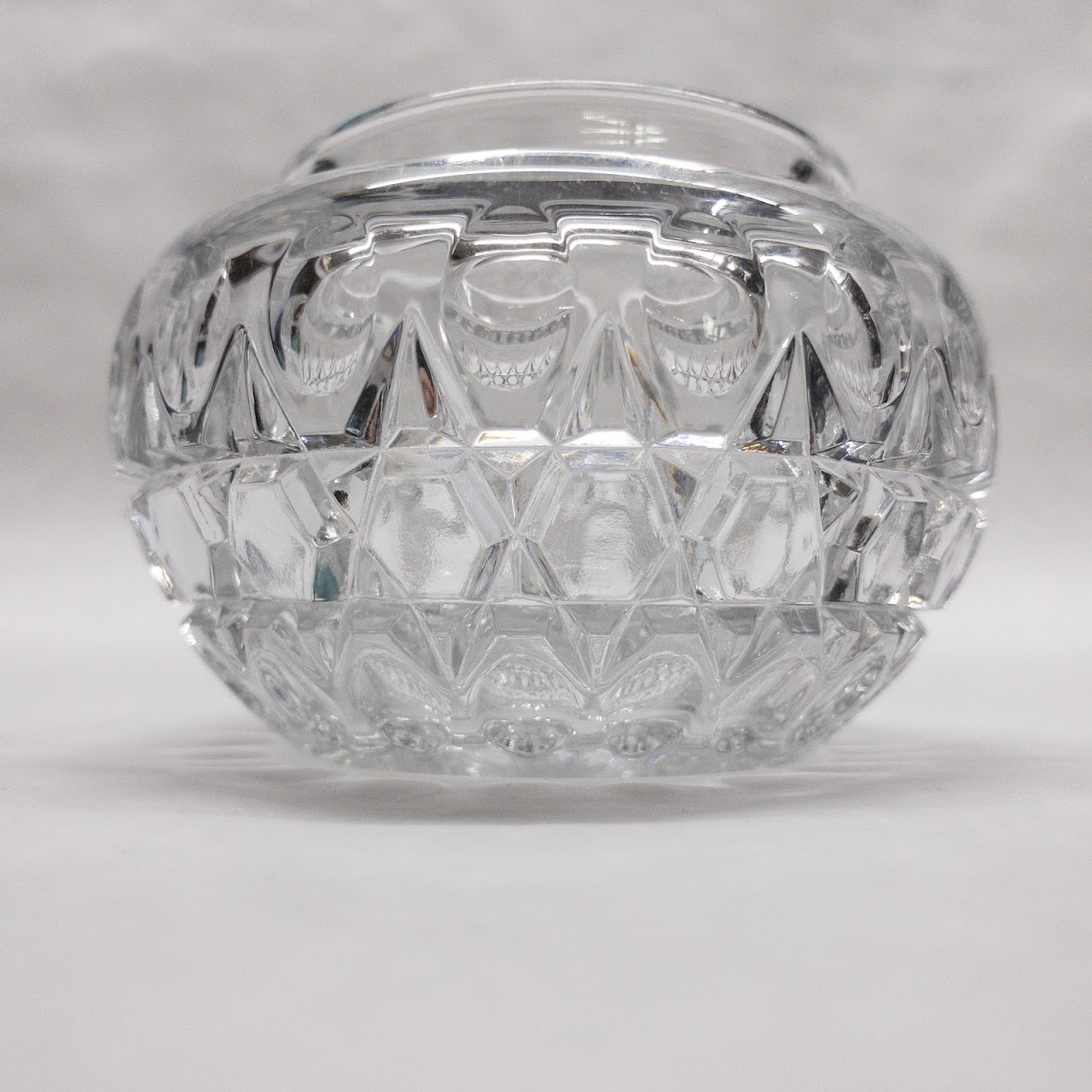 Silver & Glass Vanity Jar