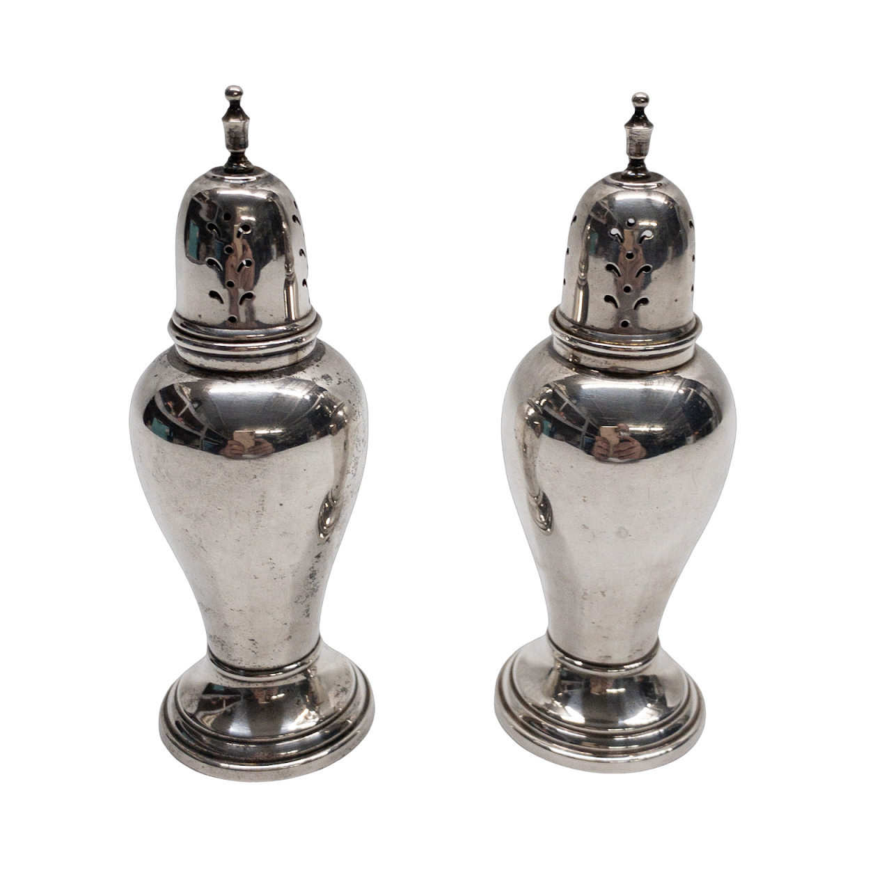 Sterling Silver Salt & Pepper Shaker Pair