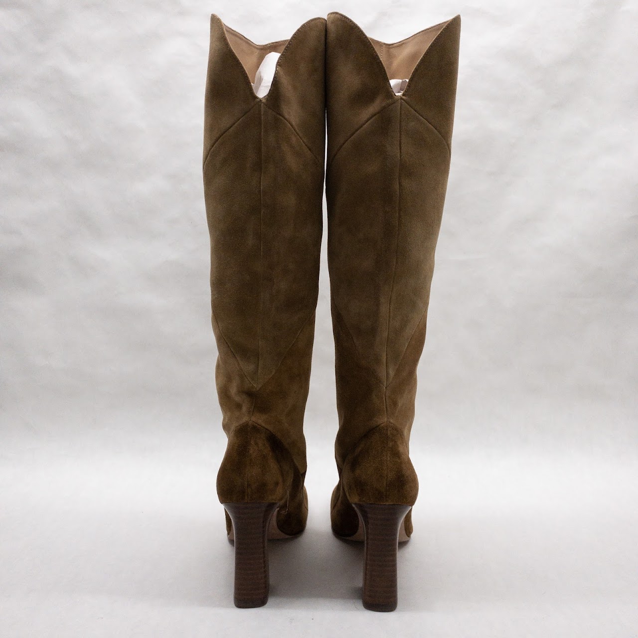 Veronica Beard Two Tone Knee High Boots MINT