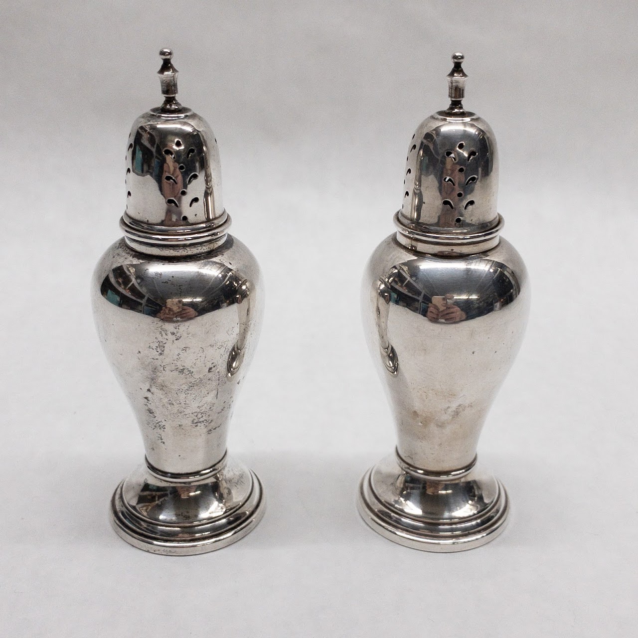 Sterling Silver Salt & Pepper Shaker Pair