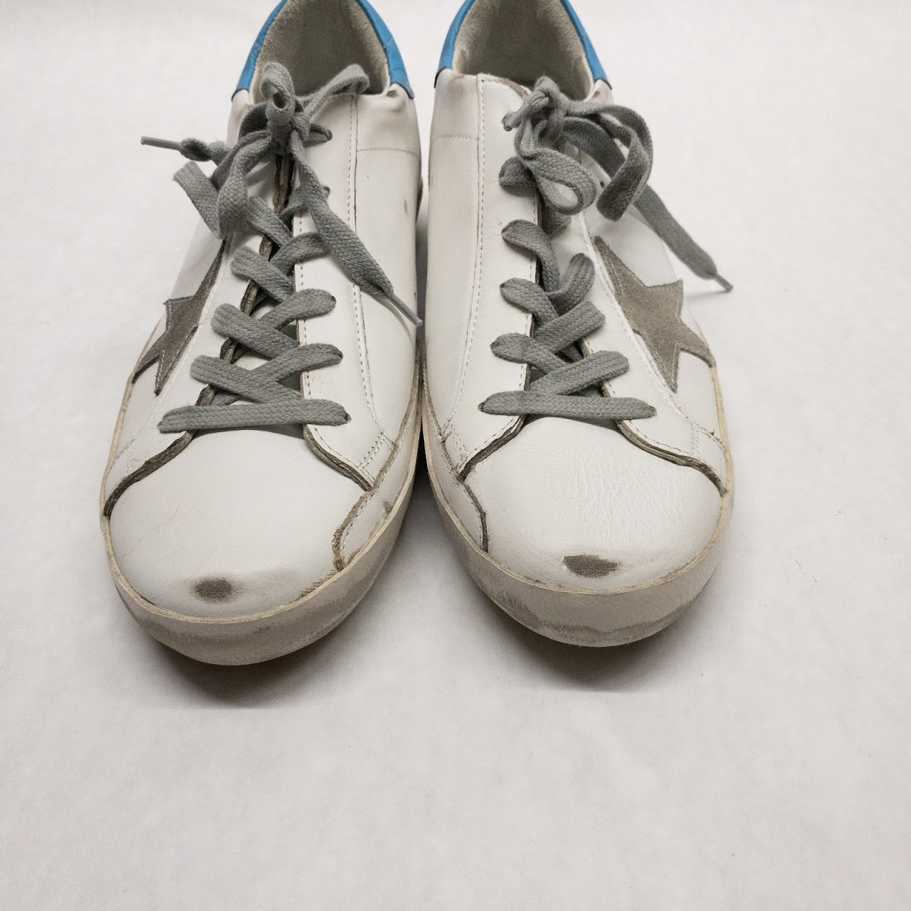 Golden Goose Deluxe Brand  Super-Star Sneakers Blue