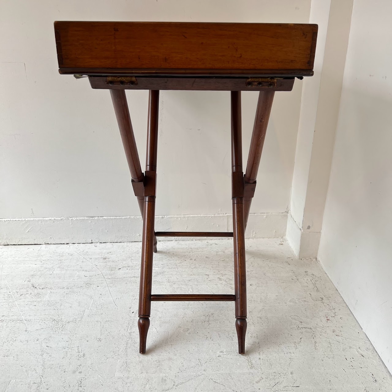 Regency Period English Butler's Tray on Stand