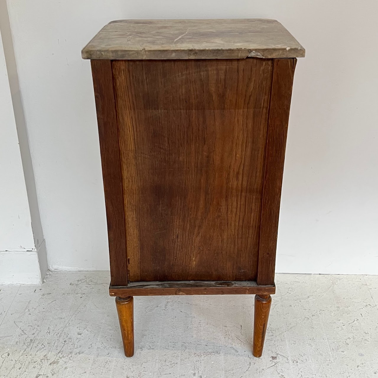 19th C. French Ormolu Mounted Burl Night Stand