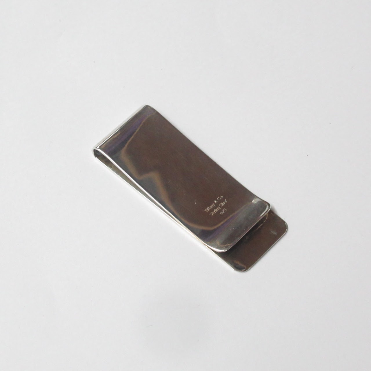 Tiffany & Co. Sterling Silver Monogrammed Money Clip