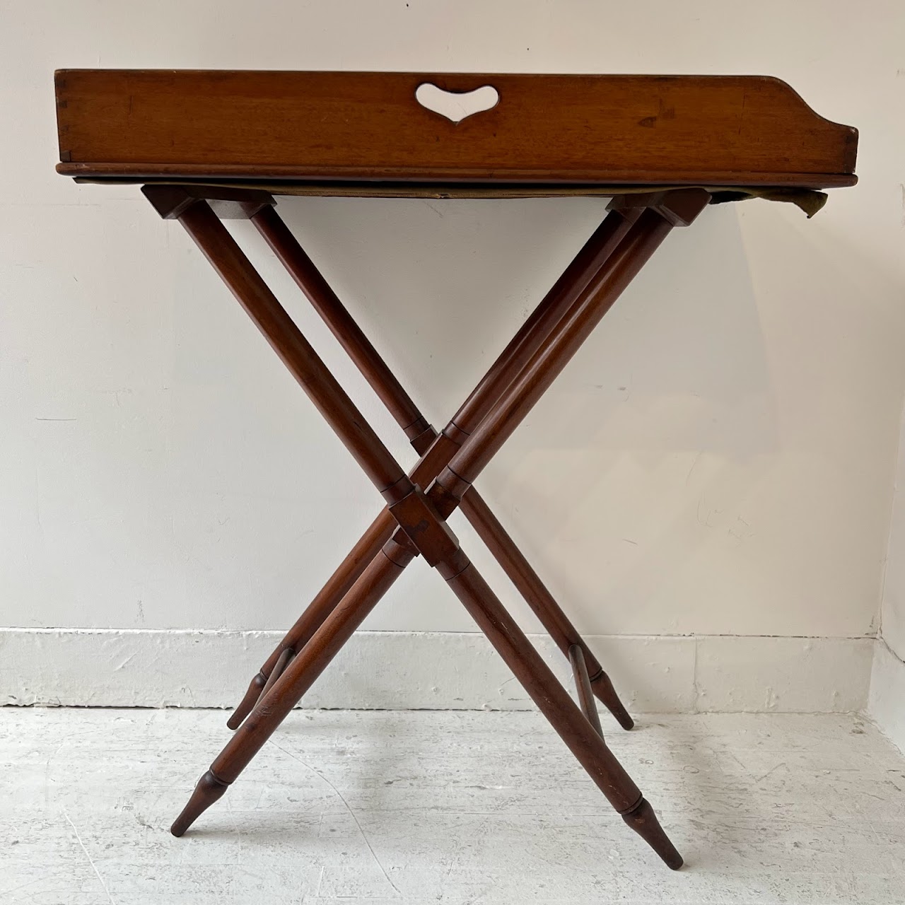 Regency Period English Butler's Tray on Stand