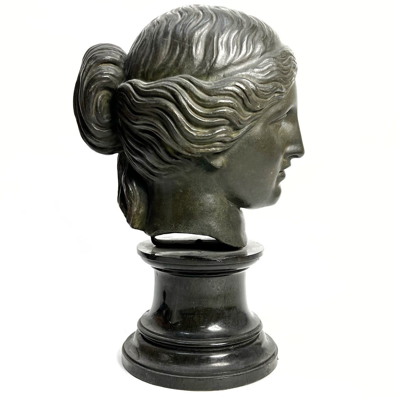 Aphrodite Cast Bronze Classical Bust