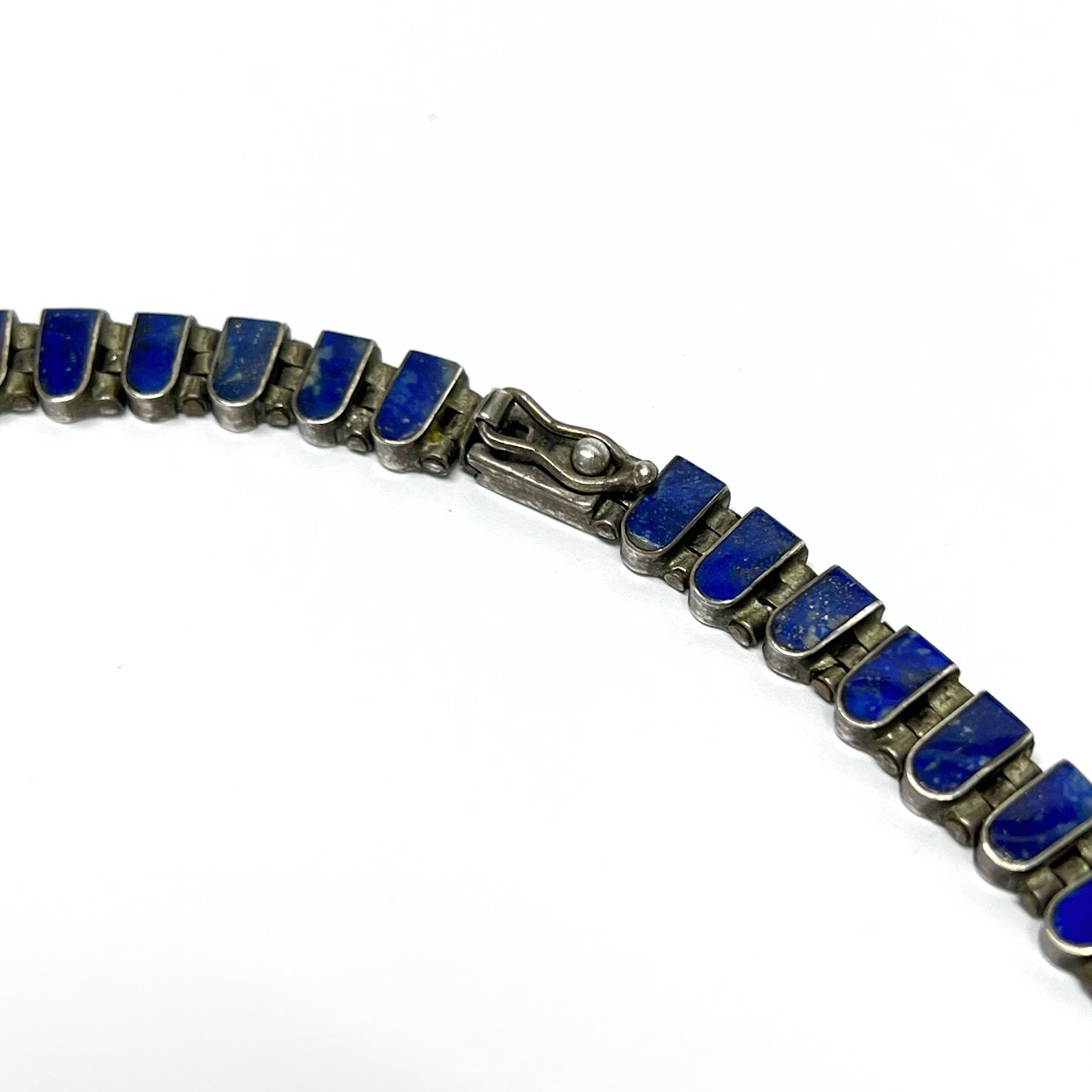 Sterling Silver & Lapis Lazuli Necklace