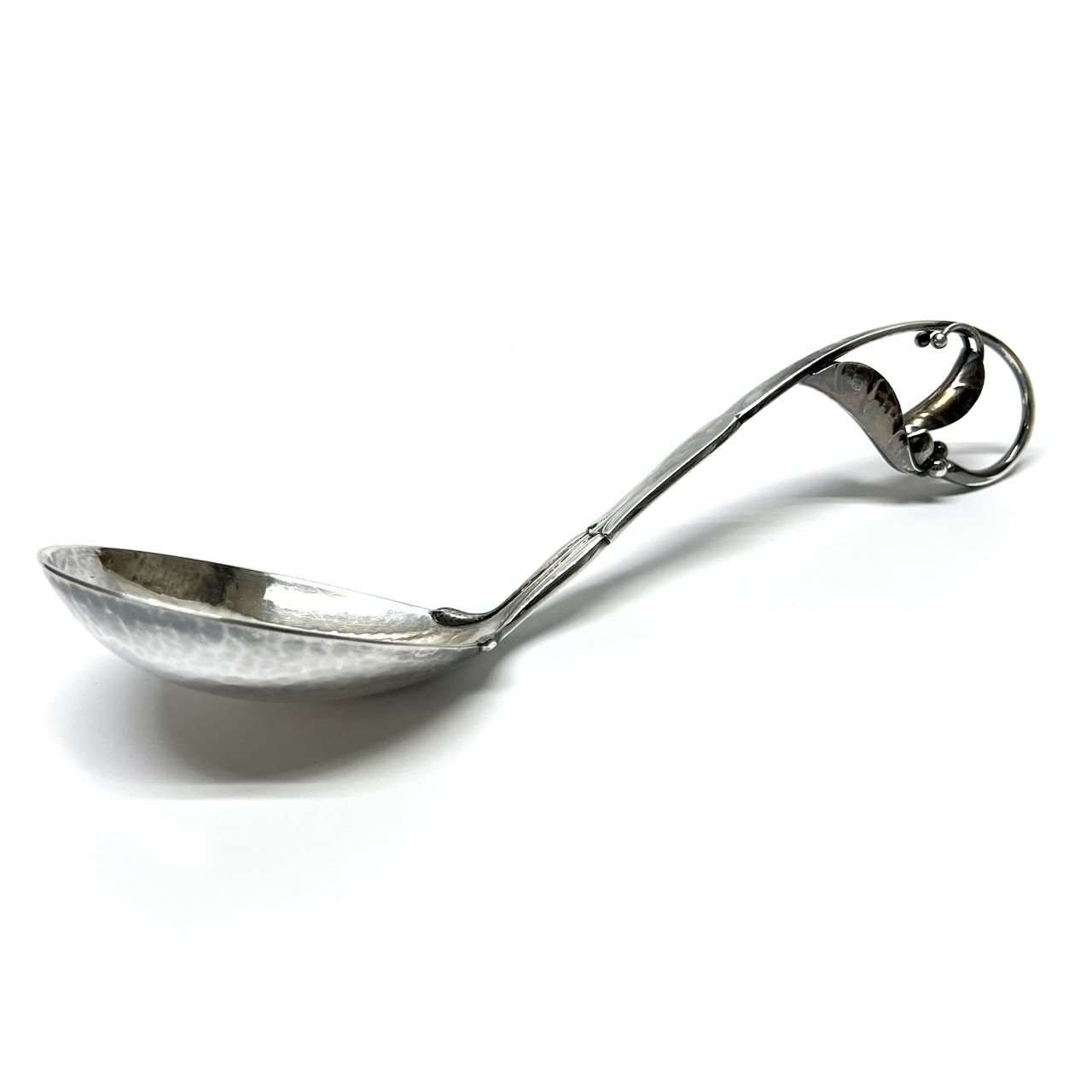 Georg Jensen Sterling Silver Floral Sauce Ladle