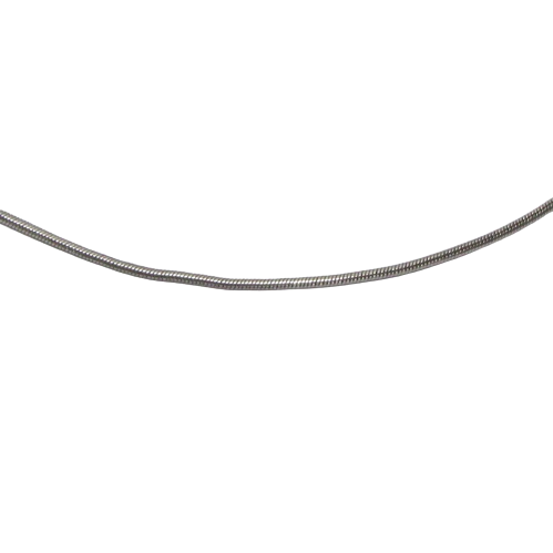 14K White Gold Snake Chain Necklace