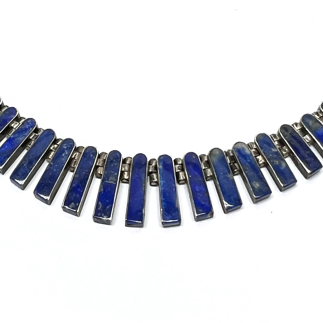 Sterling Silver & Lapis Lazuli Necklace