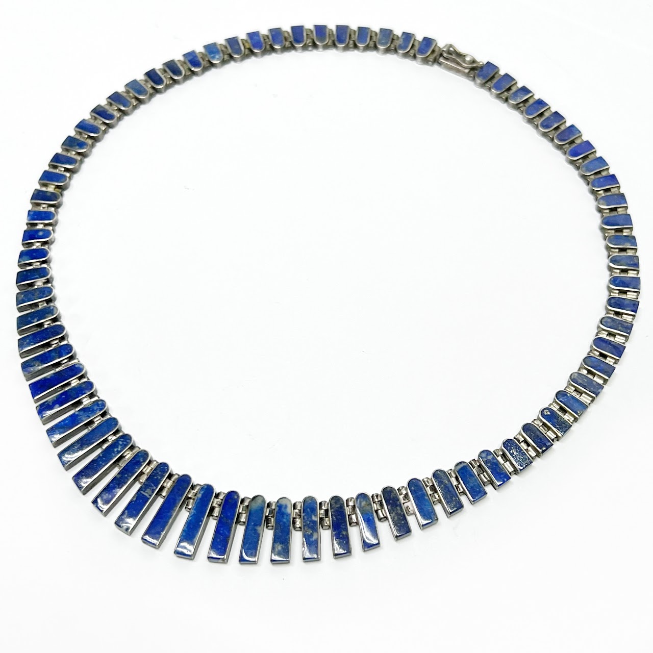 Sterling Silver & Lapis Lazuli Necklace