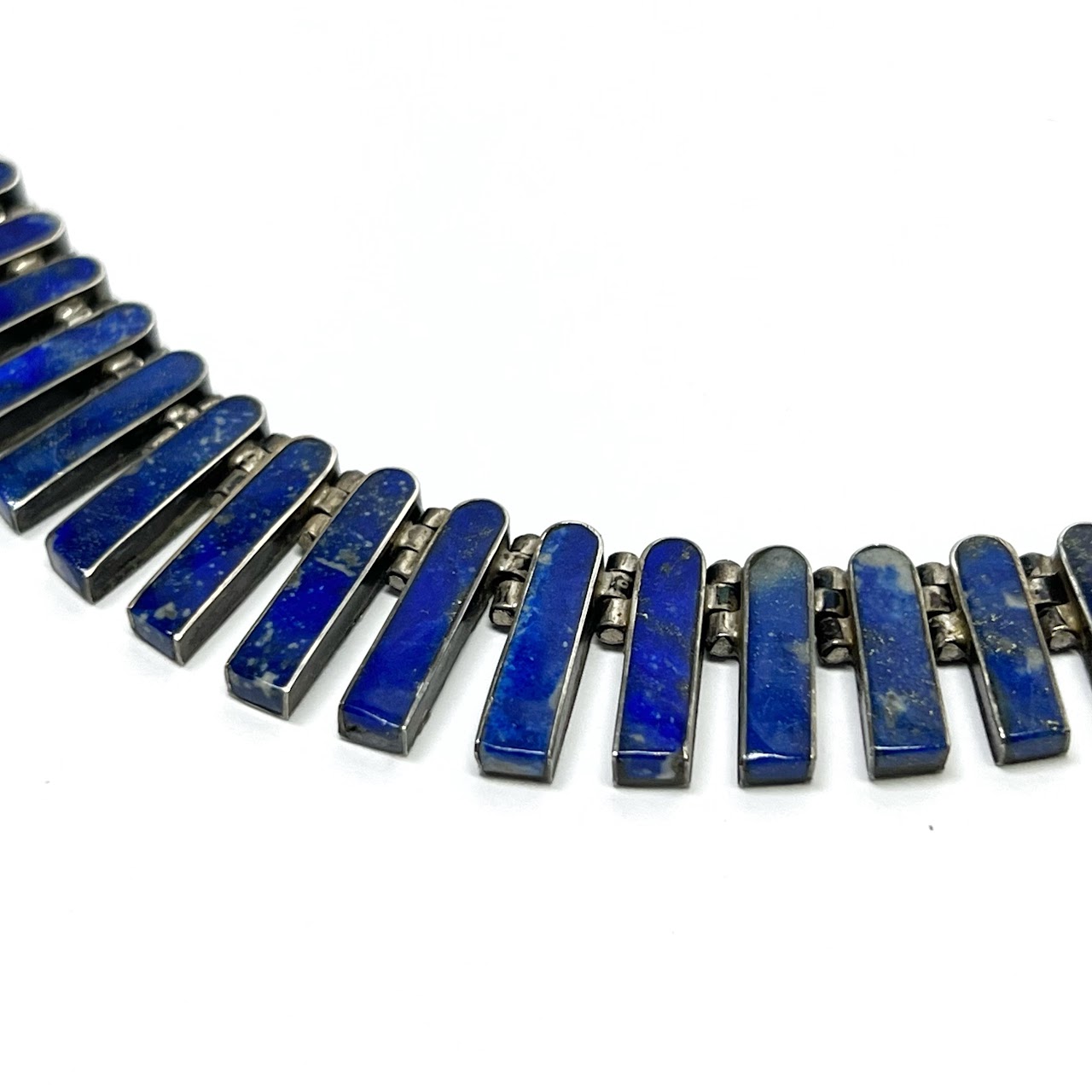 Sterling Silver & Lapis Lazuli Necklace