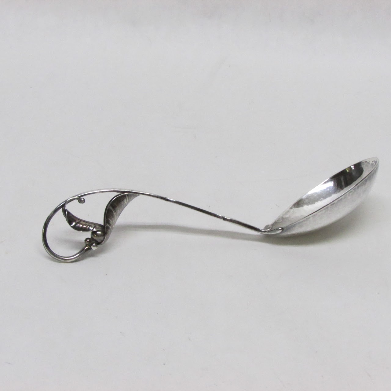 Georg Jensen Sterling Silver Floral Sauce Ladle