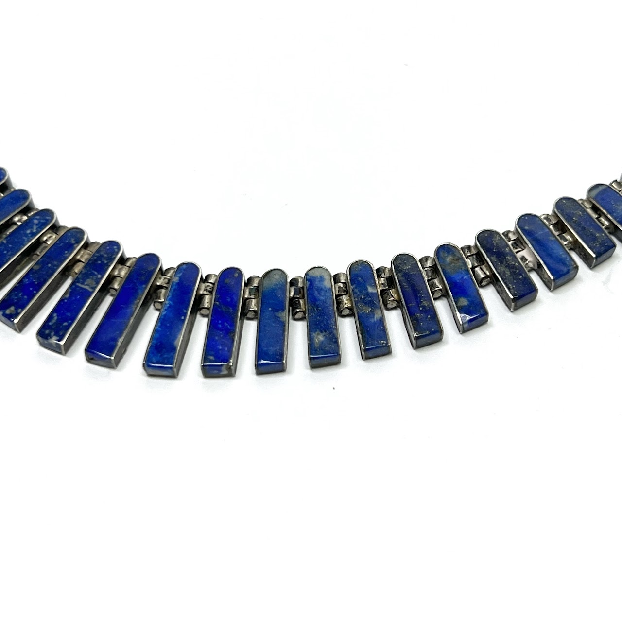 Sterling Silver & Lapis Lazuli Necklace